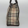 Secondhand Burberry Nova Check Tote Canvas and