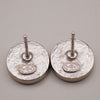 Secondhand Chanel Vintage Round CC Clip-On Earrings