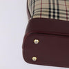 Secondhand Burberry Nova Check Tote canvas check pattern