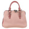 Miu Miu Madras Bowler Bag Leather