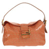 Secondhand Fendi Mamma baguette Orange Canvas Bags