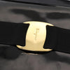 Salvatore Ferragamo Vala Shoulder Bag Patent Leather