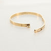 Secondhand Hermes Kelly Bracelet 18K Yellow Gold and Pave Diamonds
