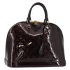 Secondhand Louis Vuitton Alma Handbag Monogram Vernis