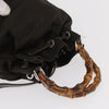 Gucci Vintage Bamboo Sling Backpack Nylon