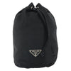 Prada Drawstring Travel Pouch Tessuto