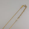 Secondhand Christian Dior CD Pendant Necklace Gold-plated
