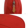 Secondhand Hermes Bolide Pouch Red Cotton Bags