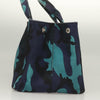 Secondhand Prada Canapa Convertible Tote Printed