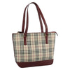 Secondhand Burberry Nova Check Tote canvas check pattern