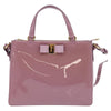 Salvatore Ferragamo Vala Handbag Patent leather