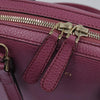 Gucci Lady Dollar Dome Satchel Leather