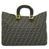 Secondhand Fendi Vintage Zucca Handbag Zucca