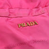 Secondhand Prada Logo Drawstring Tote Tessuto