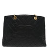 Chanel Grand Shopping Tote Quilted Caviar