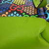 Secondhand Gucci Double Pocket Belt Backpack Psychedelic Print GG