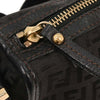 Fendi Vintage F Charm Messenger Bag Zucchino Canvas