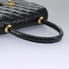 Chanel CC Turnlock Top Handle Flap Bag Patent leather