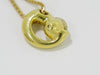 Tiffany & Co. Heart Pendant Necklace 18K Yellow Gold with Diamonds