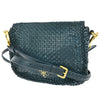 Prada Madras Shoulder Bag Leather