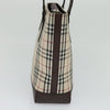 Secondhand Burberry Nova Check Tote canvas check pattern
