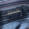 Secondhand Prada Metal Handles Tote Tessuto