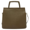 Secondhand Loewe Vintage Handbag Khaki Leather Bags