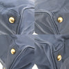 Prada Zip Convertible Shopping Tote Tessuto with Saffiano Leather
