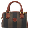 Secondhand Fendi Vintage Pequin Convertible Boston Bag