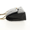 Chanel Vintage Two Tone CC Flap Bag Quilted Lambskin