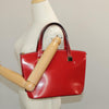 Secondhand Celine Handbag Red Patent Leather Bags