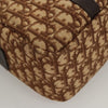 Christian Dior Vintage CD Trotter Handbag Canvas