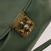 Secondhand Chloe Elsie Satchel Green Leather Bags