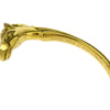Secondhand Hermes Horse Head Bangle Gold Plated