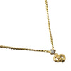 Secondhand Christian Dior CD Logo necklace Gold-plat and Faux Perle