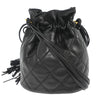 Secondhand Chanel Vintage Drawstring Bucket Bag Quilted