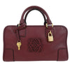 Secondhand Loewe Amazona Bag Burgundy Leather Bags