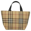 Secondhand Burberry Nova Check Tote canvas check pattern