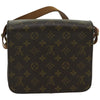 Louis Vuitton Cartouchiere Handbag Monogram Canvas