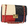 Secondhand Chanel CC Clasp Chain Flap Bag Multicolor Quilted
