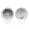 Chanel CC Round Clip-On Earrings Glitter Resin