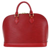 Louis Vuitton Vintage Alma Handbag Epi Leather