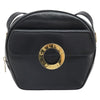 Celine Circle Logo Shoulder Bag Leather