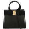 Secondhand Salvatore Ferragamo Convertible Vara Bow Tote Lizard Embossed