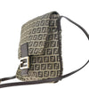 Secondhand Fendi Vintage Flap Crossbody Bag Zucchino