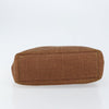 Chanel Vintage Wood Top Handle Bag Raphia