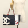 Secondhand Chanel No.5 Tote Canvas and