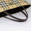 Secondhand Burberry Nova Check Tote canvas check pattern