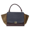 Celine Tricolor Trapeze Bag Leather
