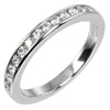 Secondhand Tiffany & Co. Half Eternity Band Ring Platinum and Diamonds